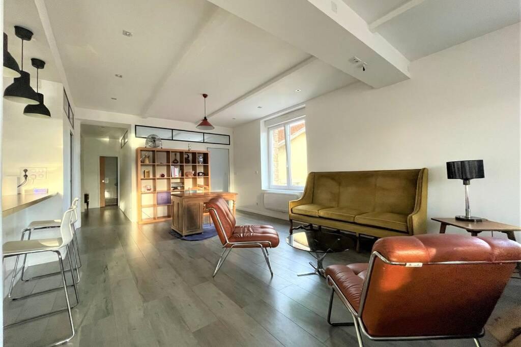 דירות ריימס Superbe Loft 100M2 Proche Cathedrale Avec Parking מראה חיצוני תמונה