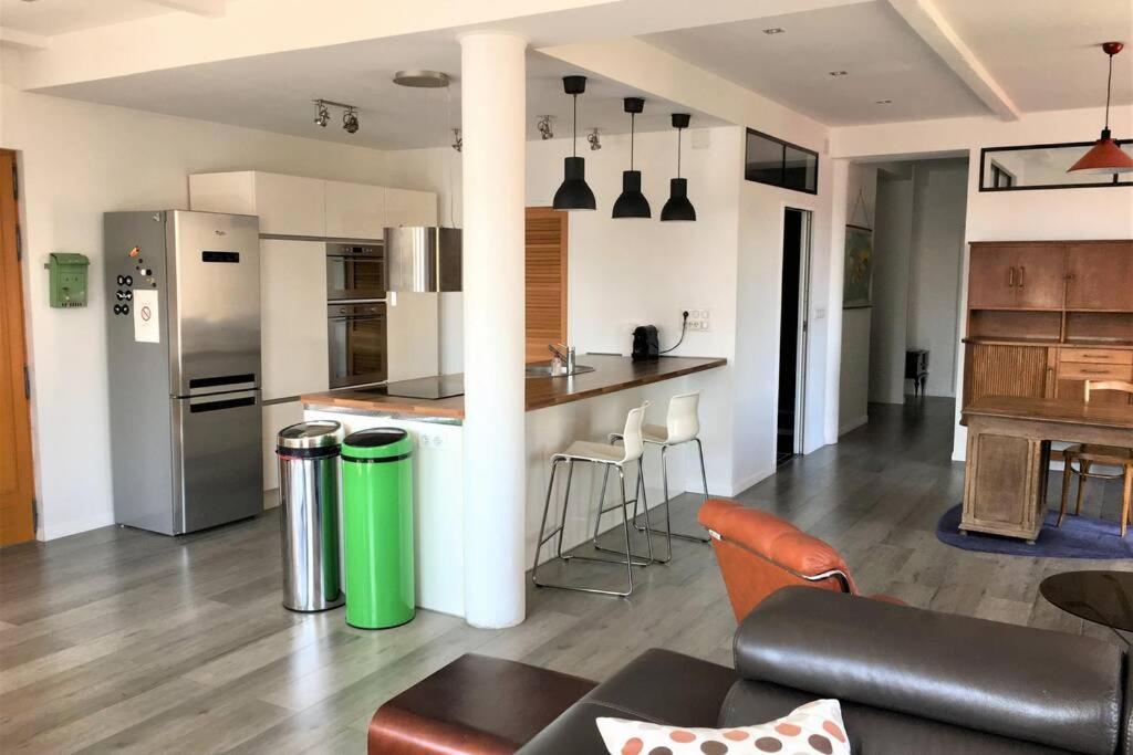 דירות ריימס Superbe Loft 100M2 Proche Cathedrale Avec Parking מראה חיצוני תמונה